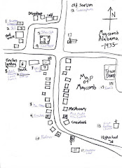 "Map" of  Maycomb