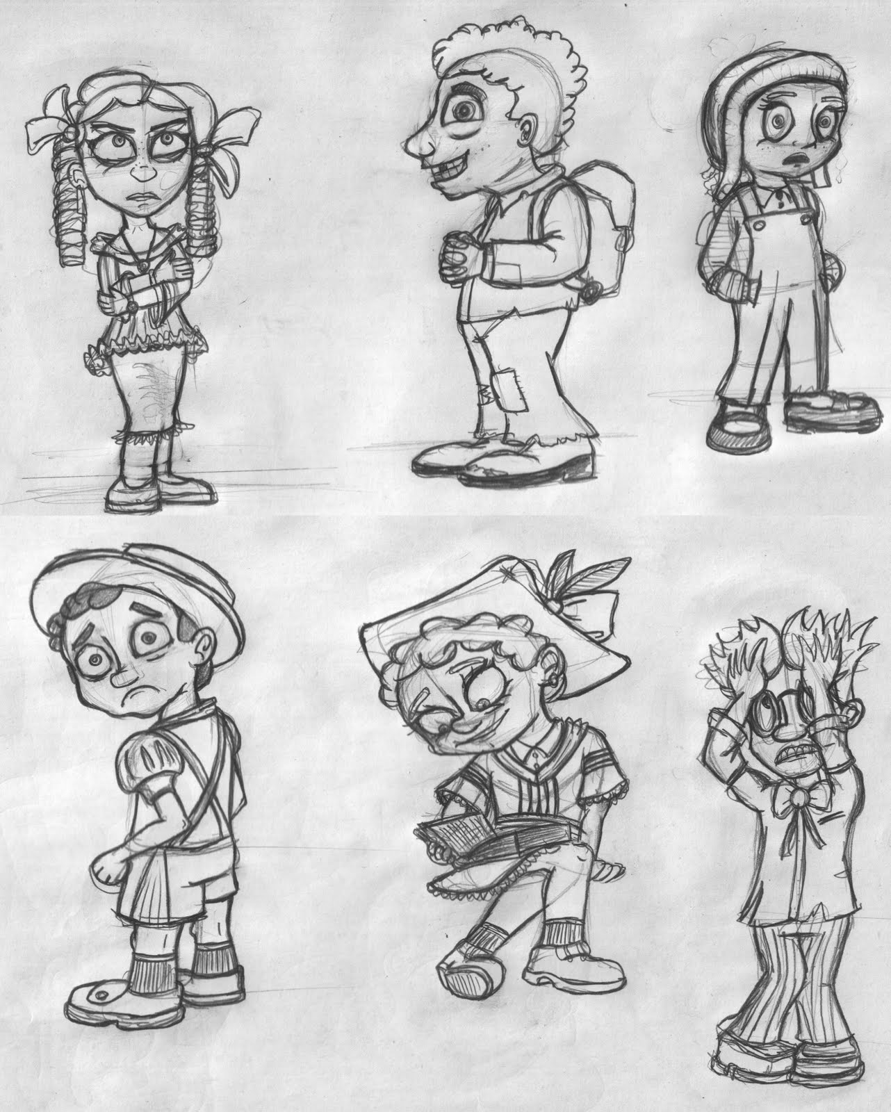 drawings of characters