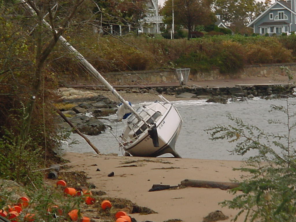 Beached Boat
