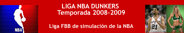 NBA DUNKERS | Temporada 2008 - 2009
