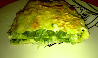 lasaña de espinacas