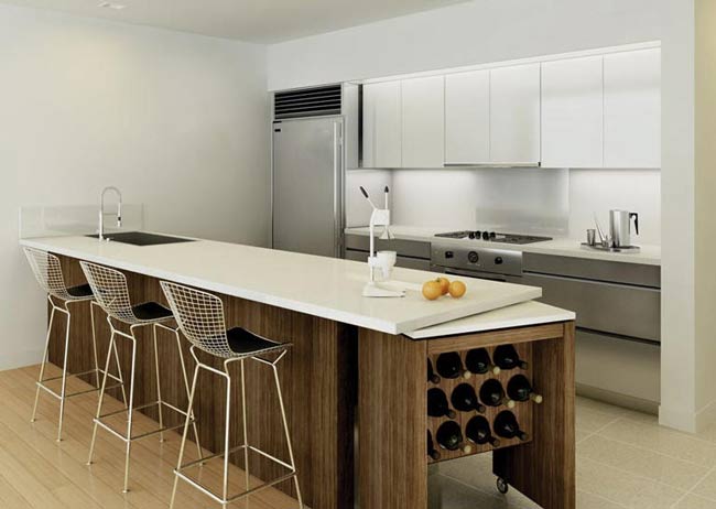 Inspiration: White / Walnut Kitchens – enzy design | Utah Interior Design