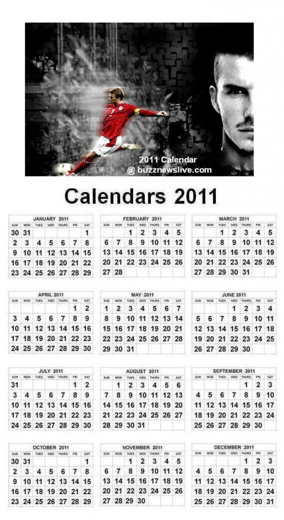 David+beckham+2011+calendar