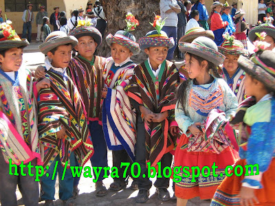 Niños de Sarhua, Fajardo, Ayacucho