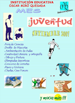 VOLANTE DEL MES DE LA JUVENTUD