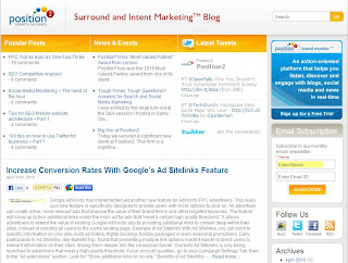 Position² Blogs Preview
