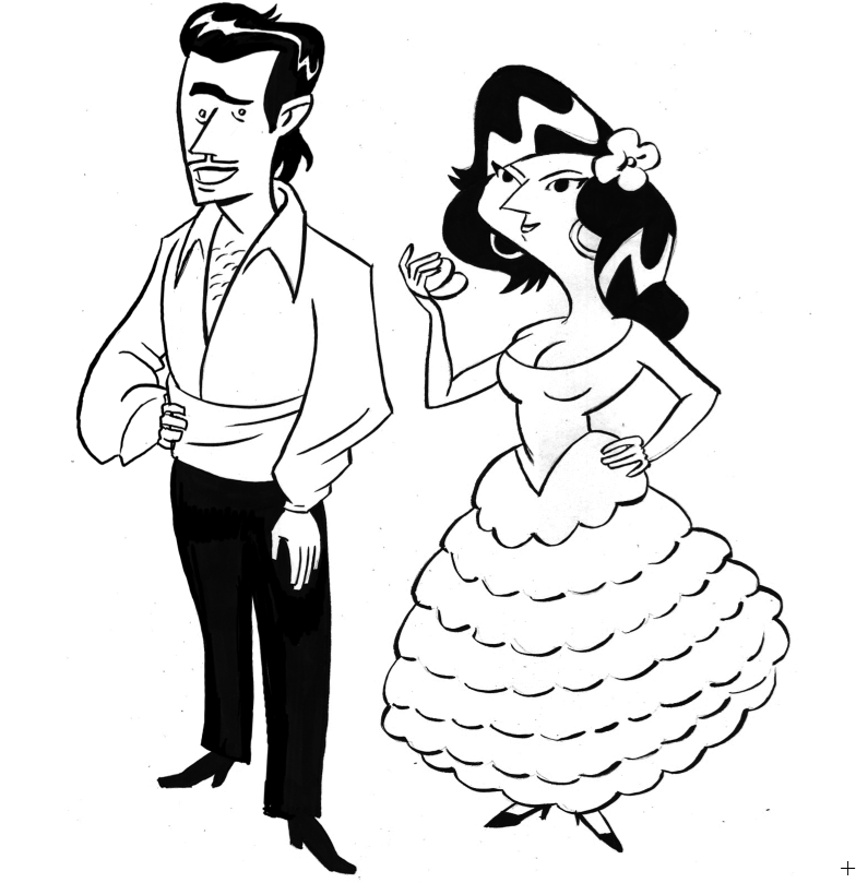 Nick's cartooning blog: Spanish book