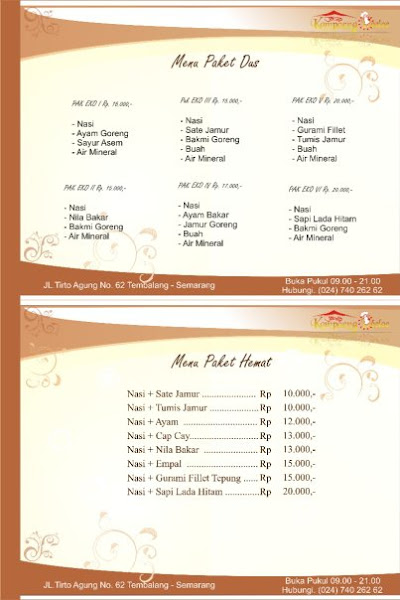 Menu 8