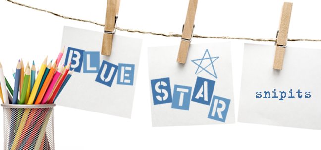 Blue Star Snipits