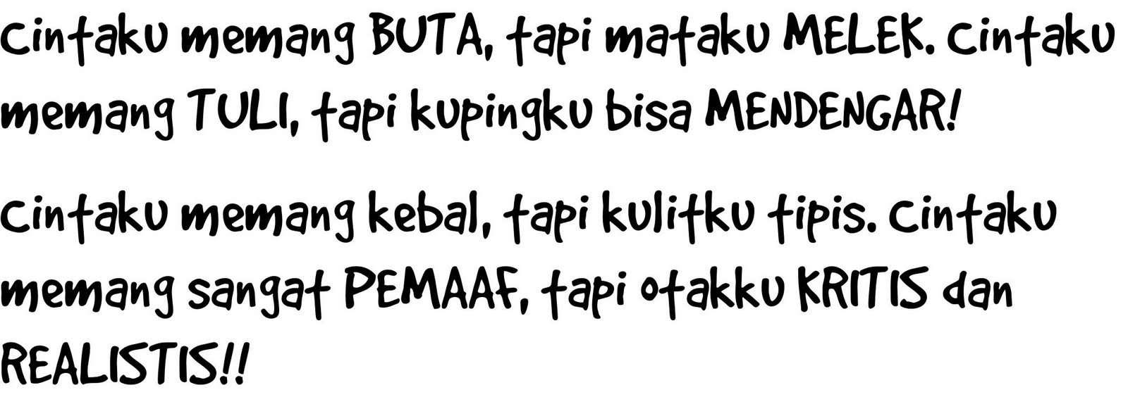 Buat Apa Hidup Ajaran Macam Cinta Ikal Ling Buat Apa Hidup Ajaran Macam Cinta Ikal Ling