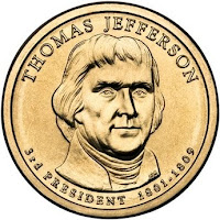 new $1 Jefferson coin
