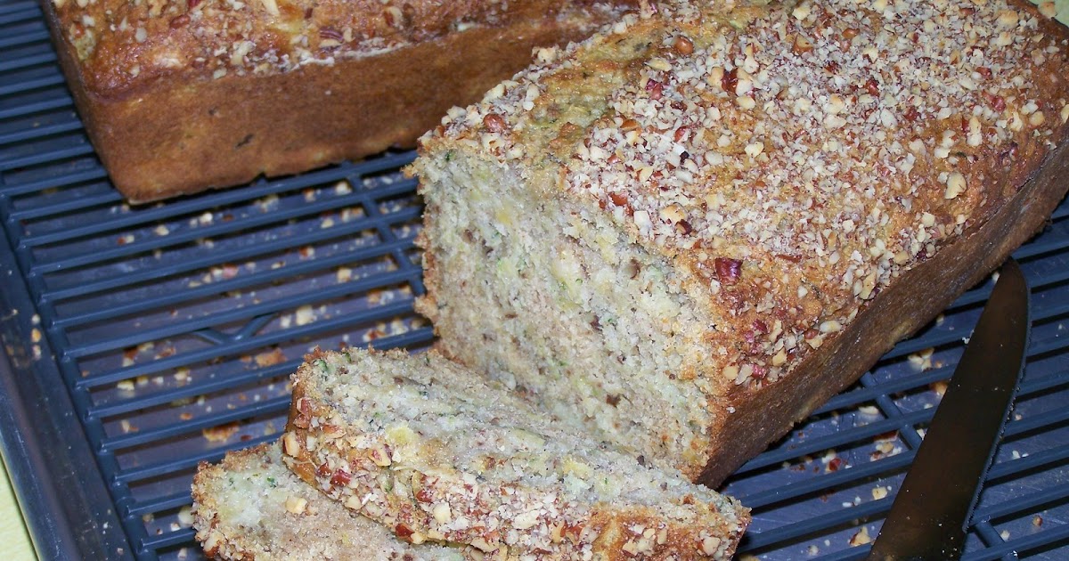 My Sisters' Cucina Paula Deen's Zucchini Bread with Crushed Pineapple