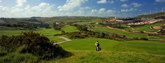 view over campo real golf course