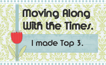 I Made Top 3 at Moving Along With The Times