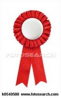 Red Award Ribbons