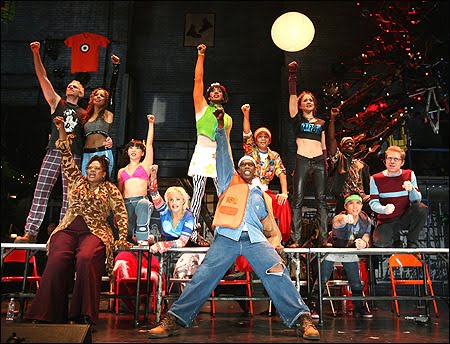 RENT - The Musical - My Take rent the musical set. RENT - The Musical - My Take