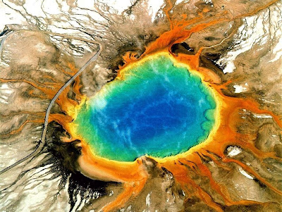 Air Panas The Grand Prismatic Spring: America's largest