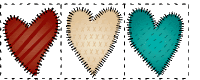 Heart logo of The Quilt Ladies