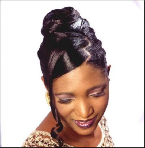 Black Wedding Hairstyles Updo for African American Women | African