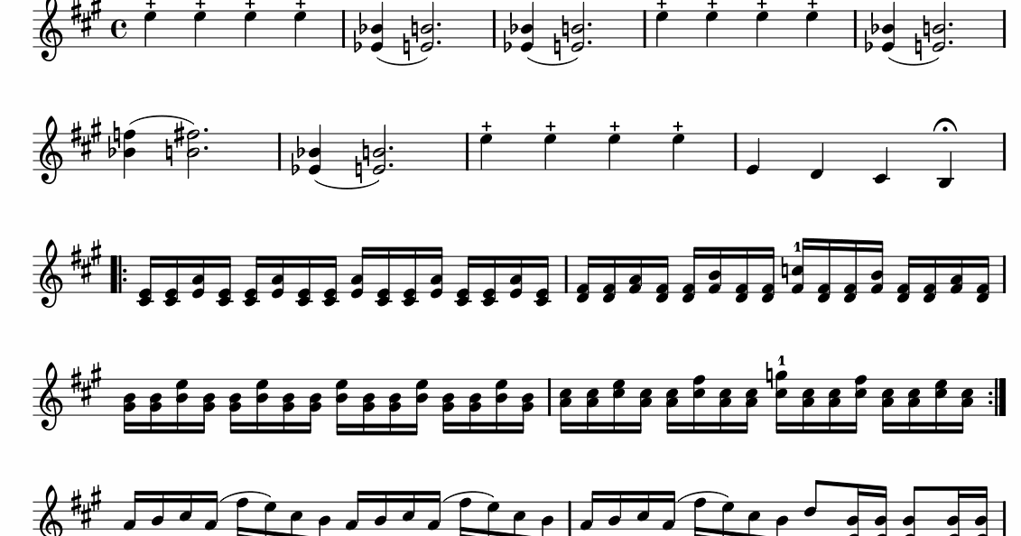 orange blossom special violin sheet music