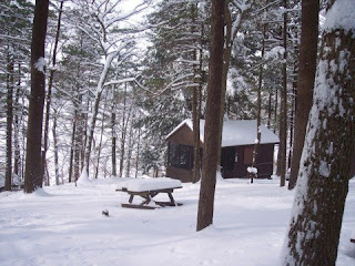 photo of Ponkapoag Pond, Blue Hills, January 2009 photo of Ponkapoag Pond, Blue Hills, January 2009