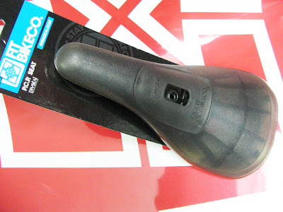 BMX Race Seat Light Weight Pivotal P.C.P. Clear