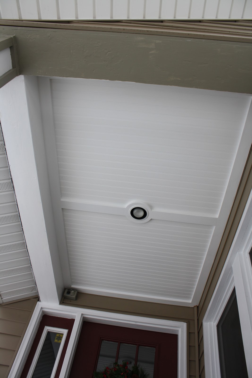 House On Tufton Front Porch Ceiling