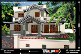 1500 Sq.Ft. Kerala Home Elevation 1500 Sq.Ft. Kerala Home Elevation