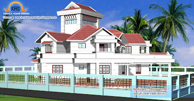 luxury home plans Kerala