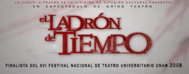 El ladrón de tiempo... Un espectáculo de Críos teatro