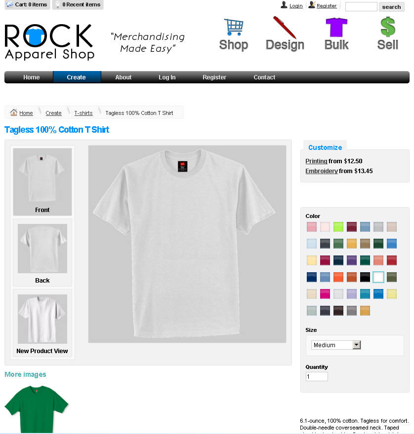 RockSports TShirts Design Your Own TShirt Online