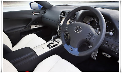 2011 Lexus IS F 2011 lexus is f interior