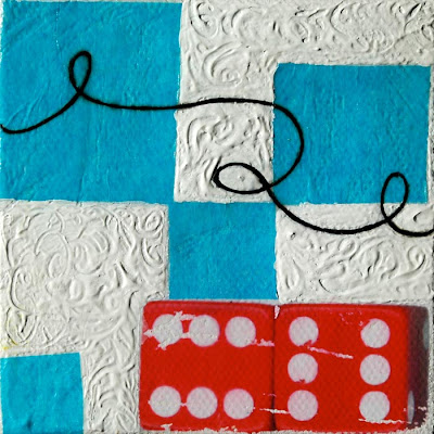 dice,canvas,canvas project, art house,crap shoot
