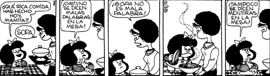 las mejores historietas de Mafalda