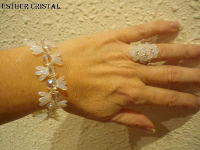 PULSERA GOTAS Y ANILLO SWAROVSKI