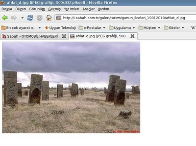 Sabah Gazetesi web sayfası 19/01/2010 photo