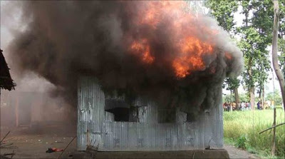 Arson Village in Bangladesh Attacked