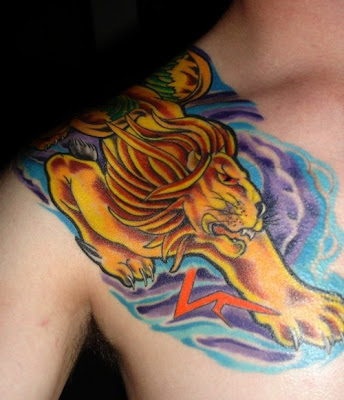 tattoos leo, leo tattoo designs, leo lion tattoo, chest tattoos, 