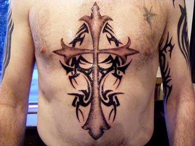 rip cross tattoo. Cross Tattoos On Calf. rip cross tattoo.