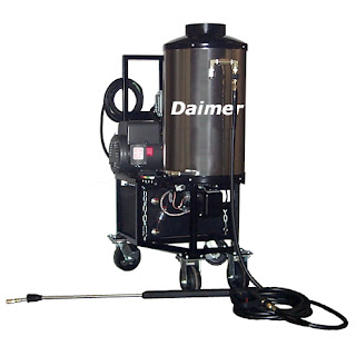 Degreasing with Pressure wasers