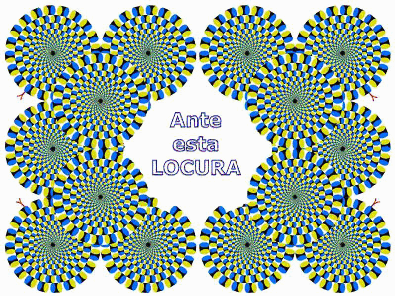 Ideas and links New optical illusion of Spinning Wheels