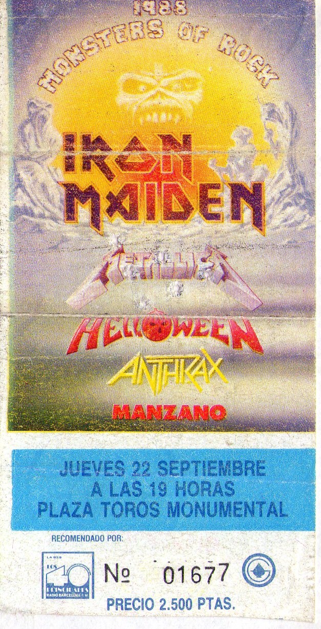 Sonisphere España 2013!!! Iron Maiden, Ghost, Red Fang... - Página 17 Monsters+Of+Rock+1988
