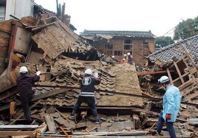 Niigata quake damage