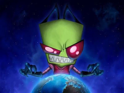 PSP Games - Invader Zim Gir invader zim wallpaper. PSP Games - Invader Zim Gir