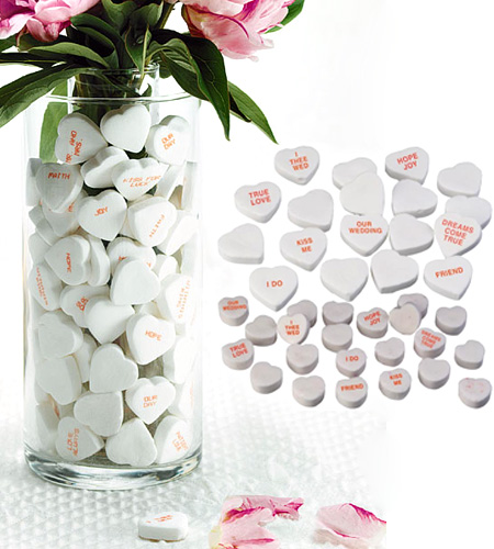 Hearts Flowers Decorating For Your Wedding Day White Floral Centerpiece