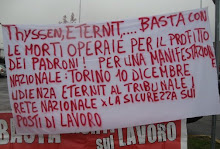 Per una manifestazione operaia a Torino il 10 dicembre 09