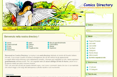 Comics Directory, La prima directory italiana del fumetto
