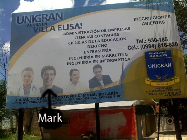 Exclusivo descubrimiento: Facebook es paraguayo Exclusivo descubrimiento: Facebook es paraguayo