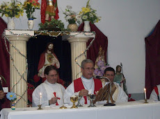 Pe. Waldemar, Dom Antonio, Pe. Francisco