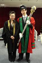 With the Mace for Convocation!